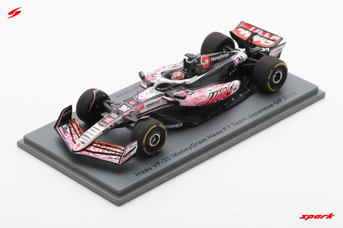 Haas VF-25 No.31 MoneyGram Haas F1 Team Japanese GP 2025 Esteban Ocon