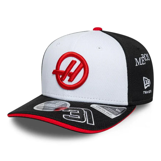 Gorra Esteban Ocon Haas Oficial 2026