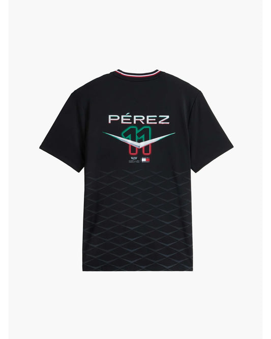 PLAYERA TH X CADILLAC FORMULA 1® TEAM MÉXICO NEGRA