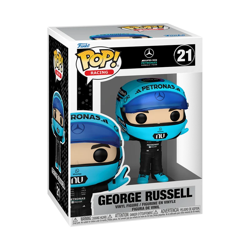F1 Mercedes Benz - George Russell celebrando (Preventa)