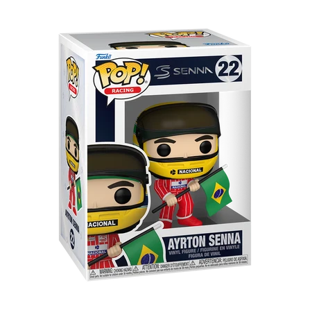 Funko Ayrton Senna Con Casco (Preventa - Entregas en Nov-Dic)