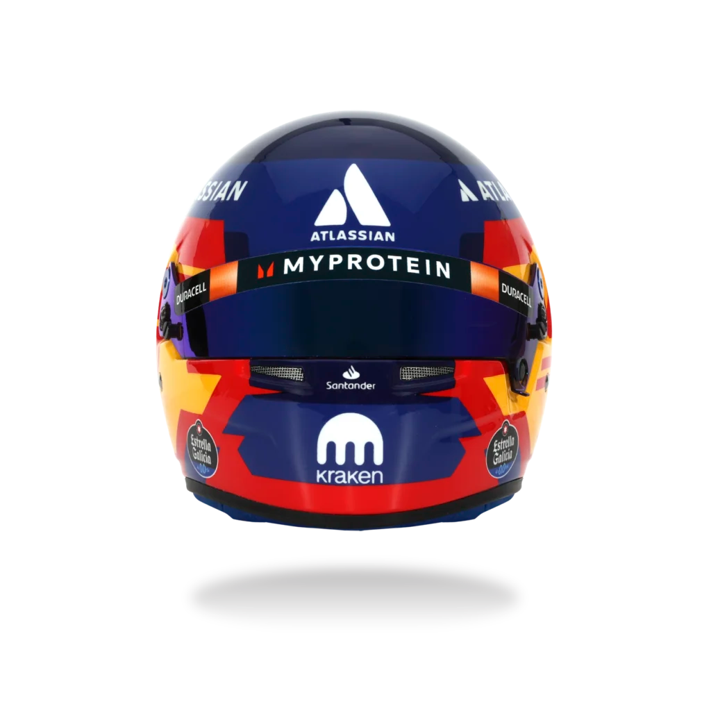 Carlos Sainz Helmet 2025 1:2