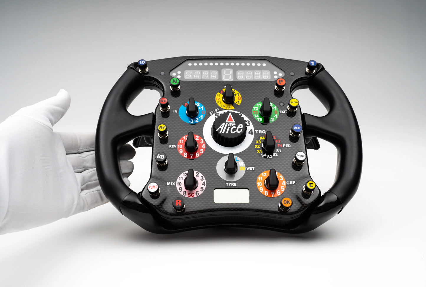 Ferrari F2008 Steering Wheel (2008) 1:1