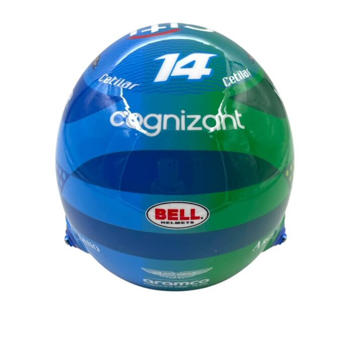 Helmet Bell 1:2 Aston Martin Fernando Alonso Las Vegas Gp 2024