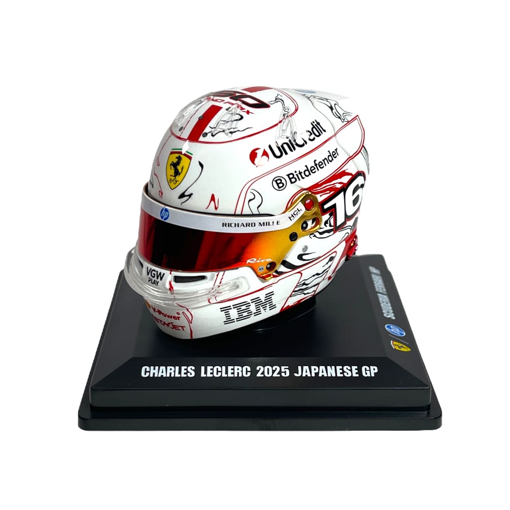 Gorra Charles Leclerc 2026 + Mini Helmet