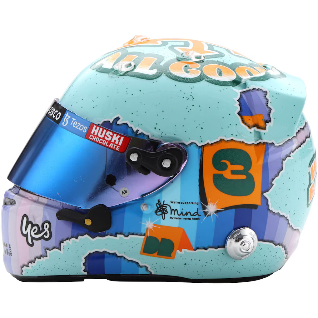 Mini Helmet Daniel Ricciardo 2021 1:2