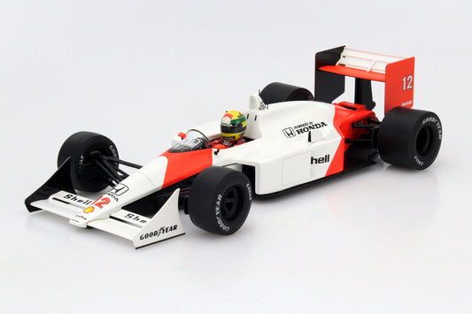 McLAREN HONDA MP4/4 Ayrton Senna GP Japan 1988 1:18