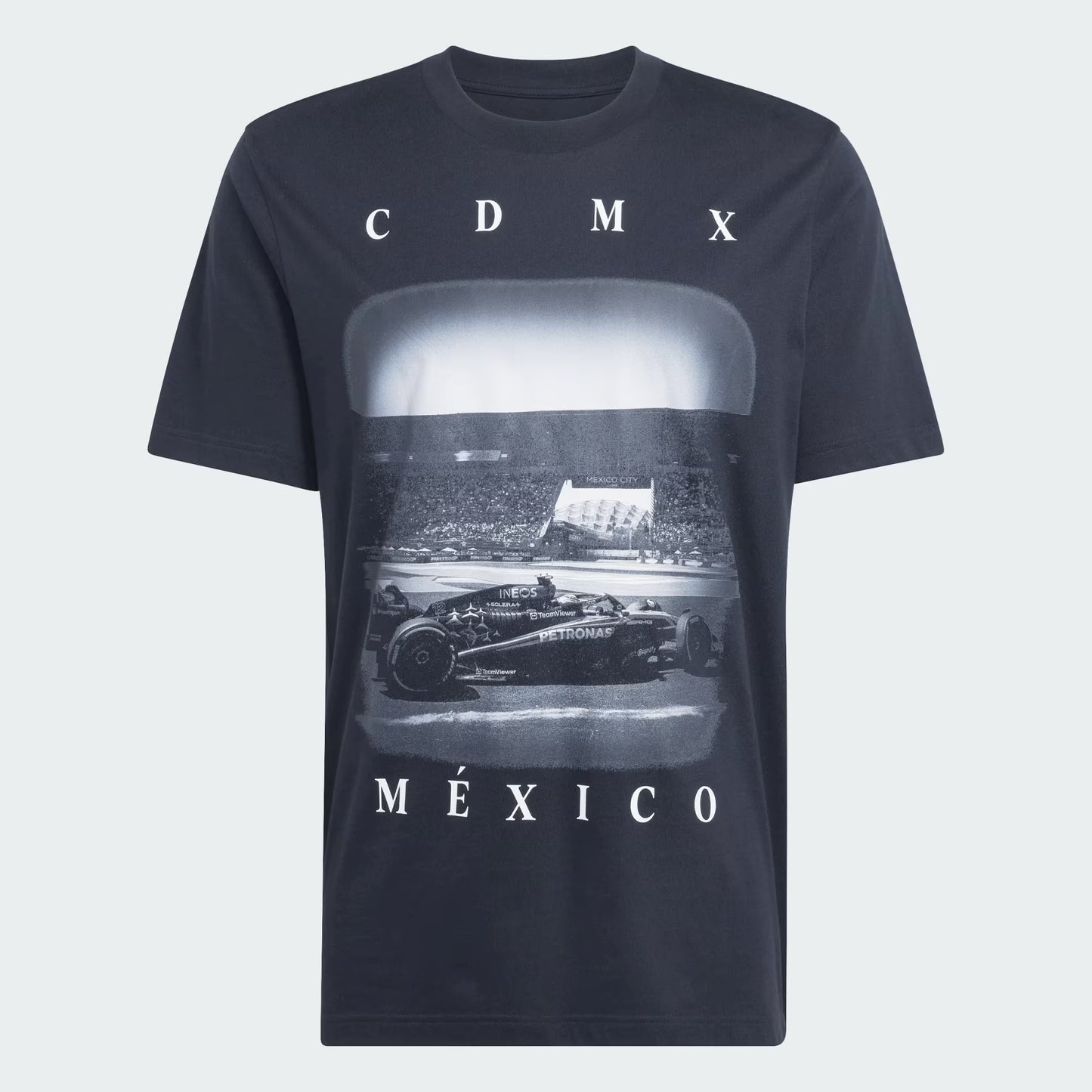 Playera estampada México Mercedes AMG Petronas F1 Team