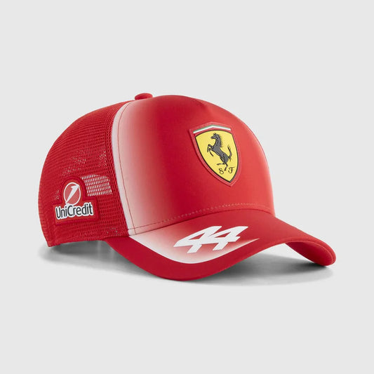 Gorra Trucker Lewis Hamilton Ferrari 2026 Oficial