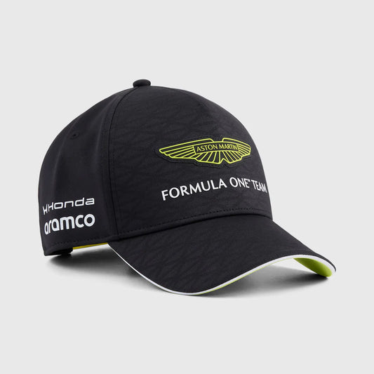 Gorra Aston Martin Oficial 2026 Negra