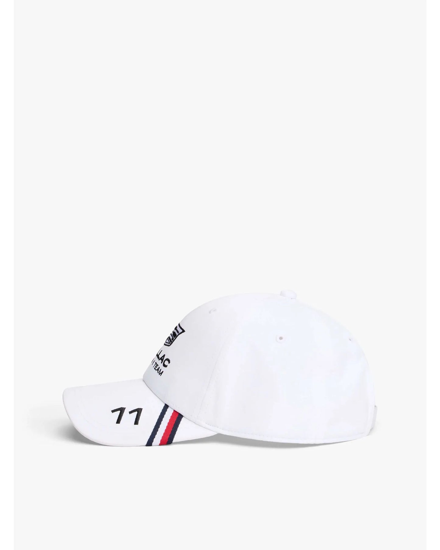 Gorra TH x Cadillac Formula 1® Team con número 11 Blanca