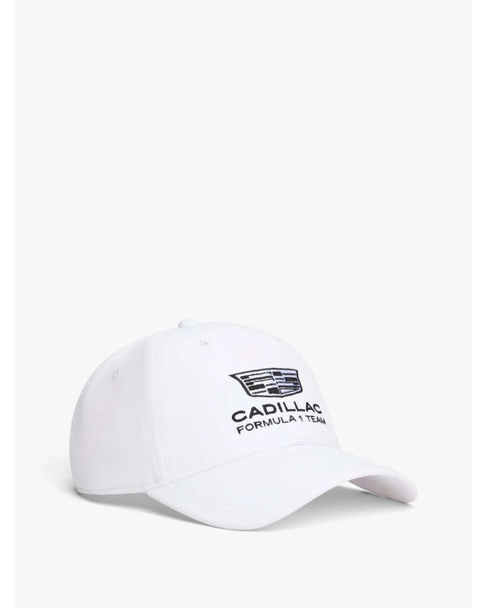 Gorra TH x Cadillac Formula 1® Team con número 11 Blanca