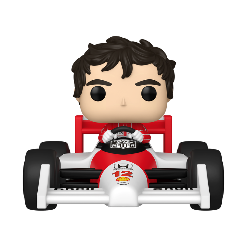 Ayrton Senna con Mclaren Funko Pop