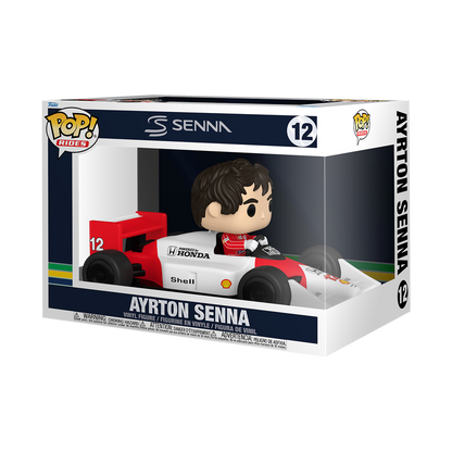 Ayrton Senna con Mclaren Funko Pop
