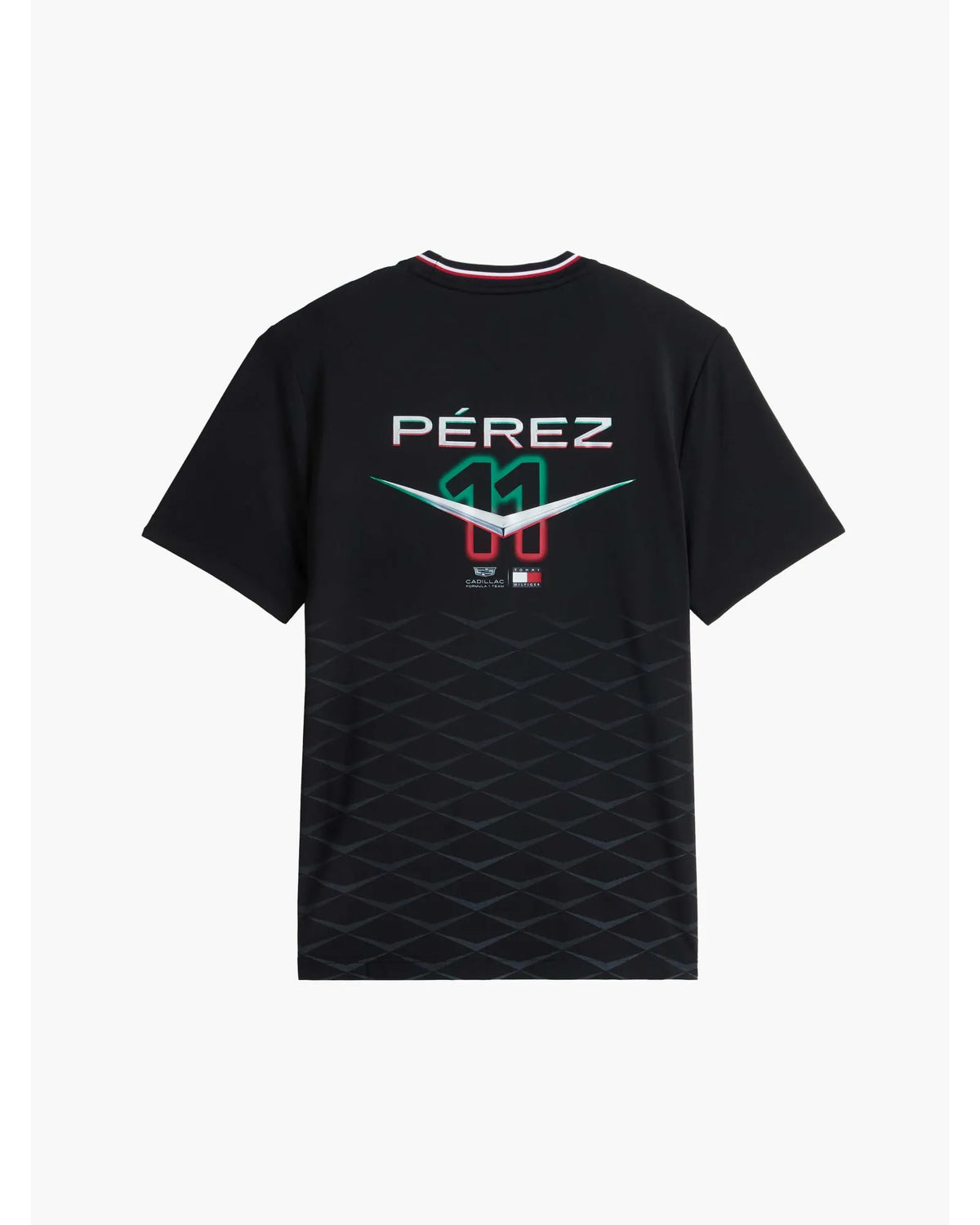 PLAYERA TH X CADILLAC FORMULA 1® TEAM MÉXICO  NEGRA