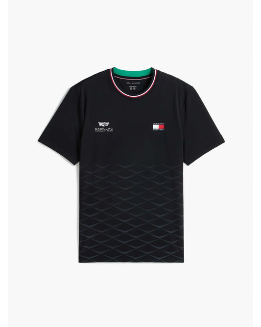 PLAYERA TH X CADILLAC FORMULA 1® TEAM MÉXICO  NEGRA