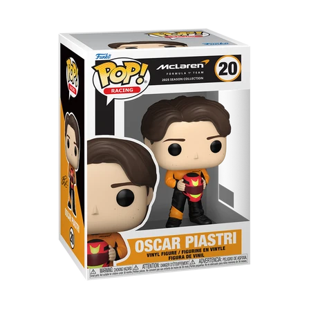 Funko Oscar Piastri Con Casco (Preventa - Entregas en Nov-Dic)