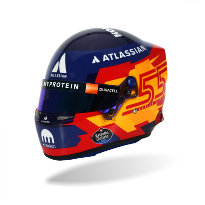 Carlos Sainz Helmet 2025 1:2