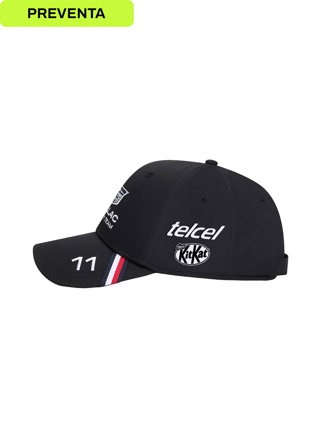 Gorra Oficial Checo Perez Cadillac 2026 Con Patrocinadores