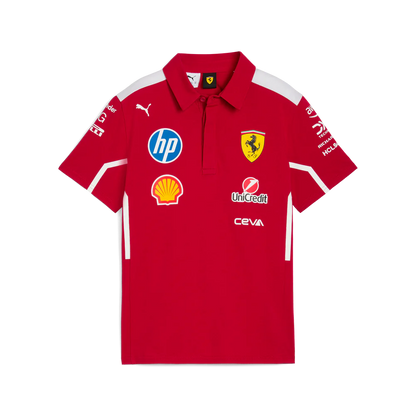 Camiseta Polo Ferrari 2025 Dama