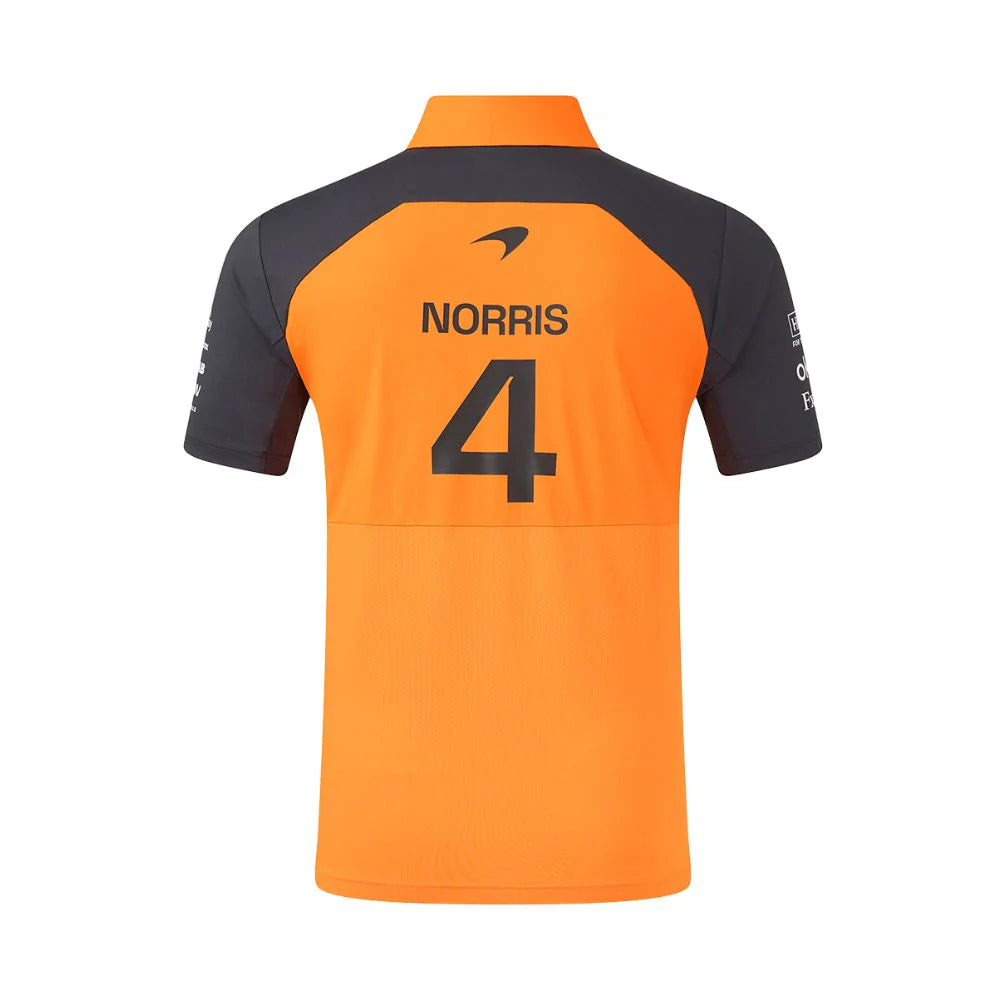 Camiseta Polo Lando Norris McLaren Oficial 2025
