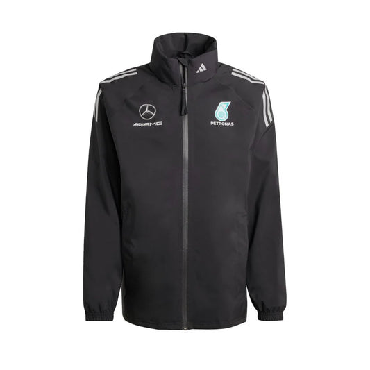 Mens 2025 Mechanics Rain Jacket Black