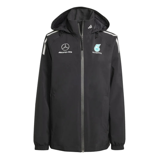 Womens 2025 Mechanics Rain Jacket Black