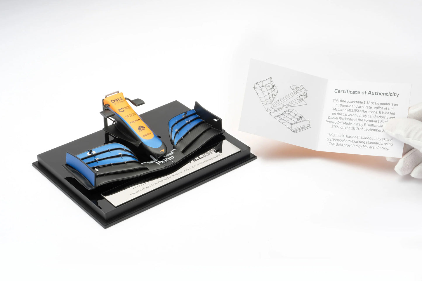 McLaren MCL35M Nosecone - Gran Premio de Imola 2021  1:12