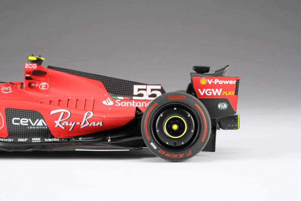 Ferrari SF-23 - Decoración temporada 2023 | Carlos Sainz 1:18
