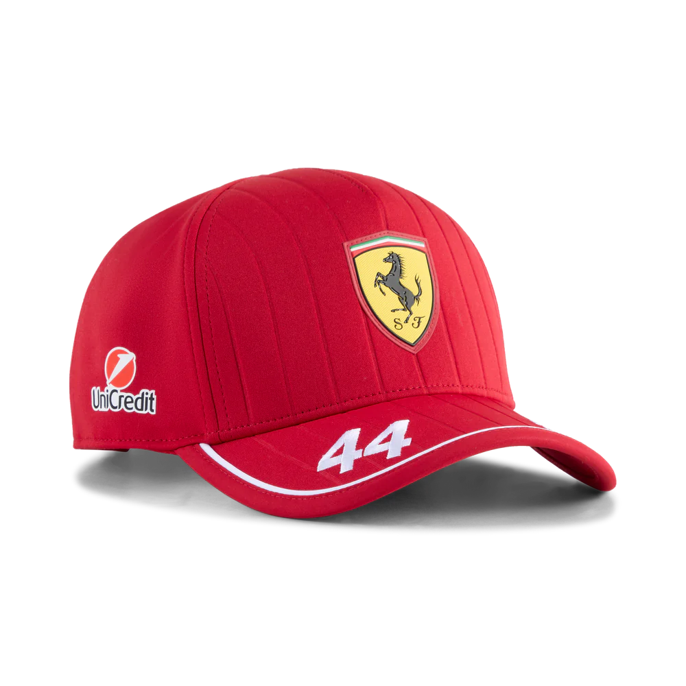 Gorra de Lewis Hamilton Scuderia Ferrari 2025
