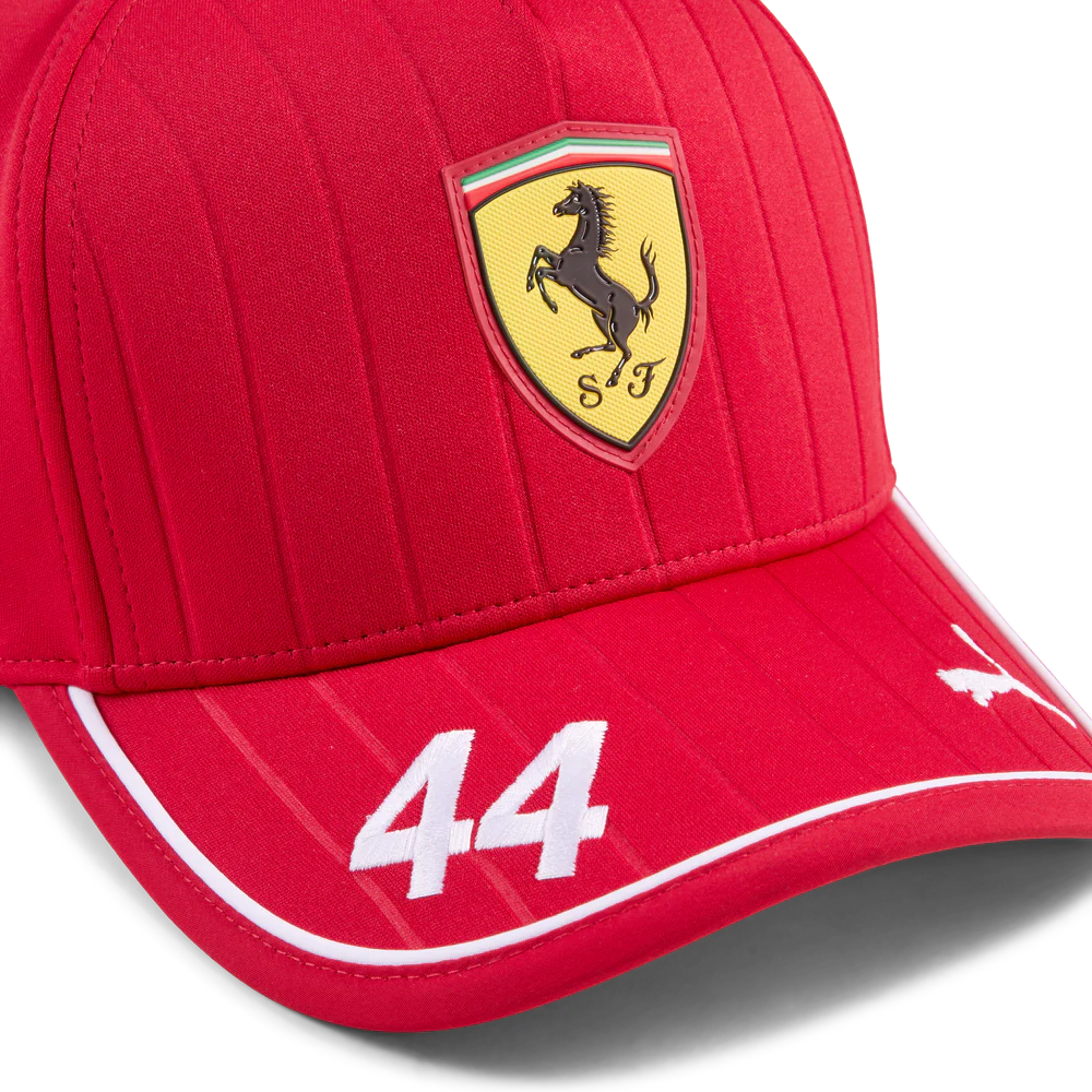 Gorra de Lewis Hamilton Scuderia Ferrari 2025