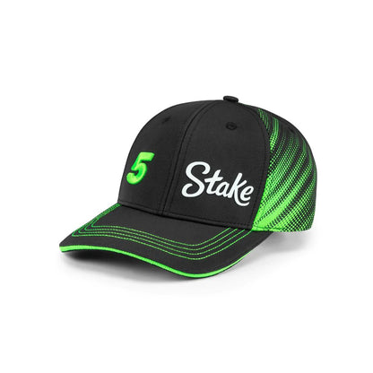 Gorra Gabriel Bortoleto Stake F1 Team Oficial 2025