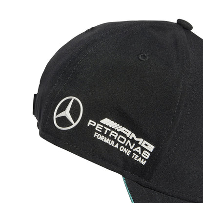 Gorra Negra Mercedes AMG Petronas Oficial 2025