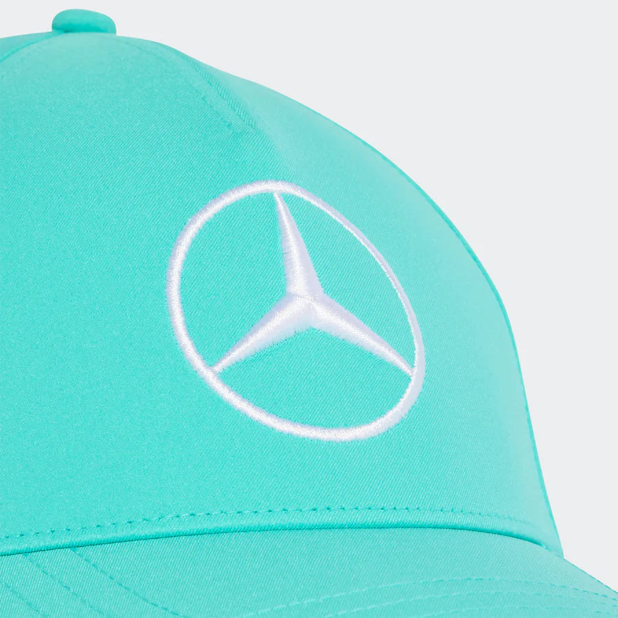 Gorra Mercedes AMG Petronas Oficial 2026 Aqua