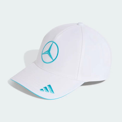 Gorra Blanca George Russell Mercedes AMG Petronas 2026