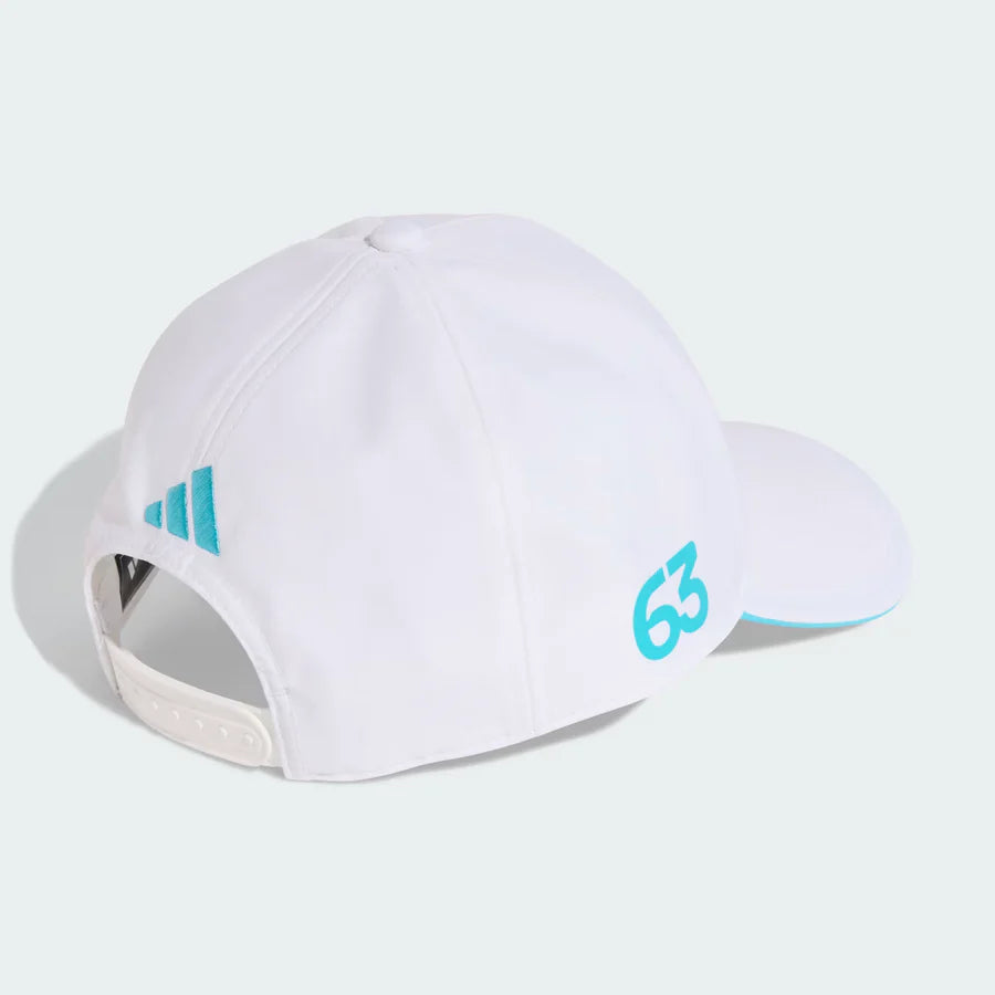 Gorra Blanca George Russell Mercedes AMG Petronas 2026