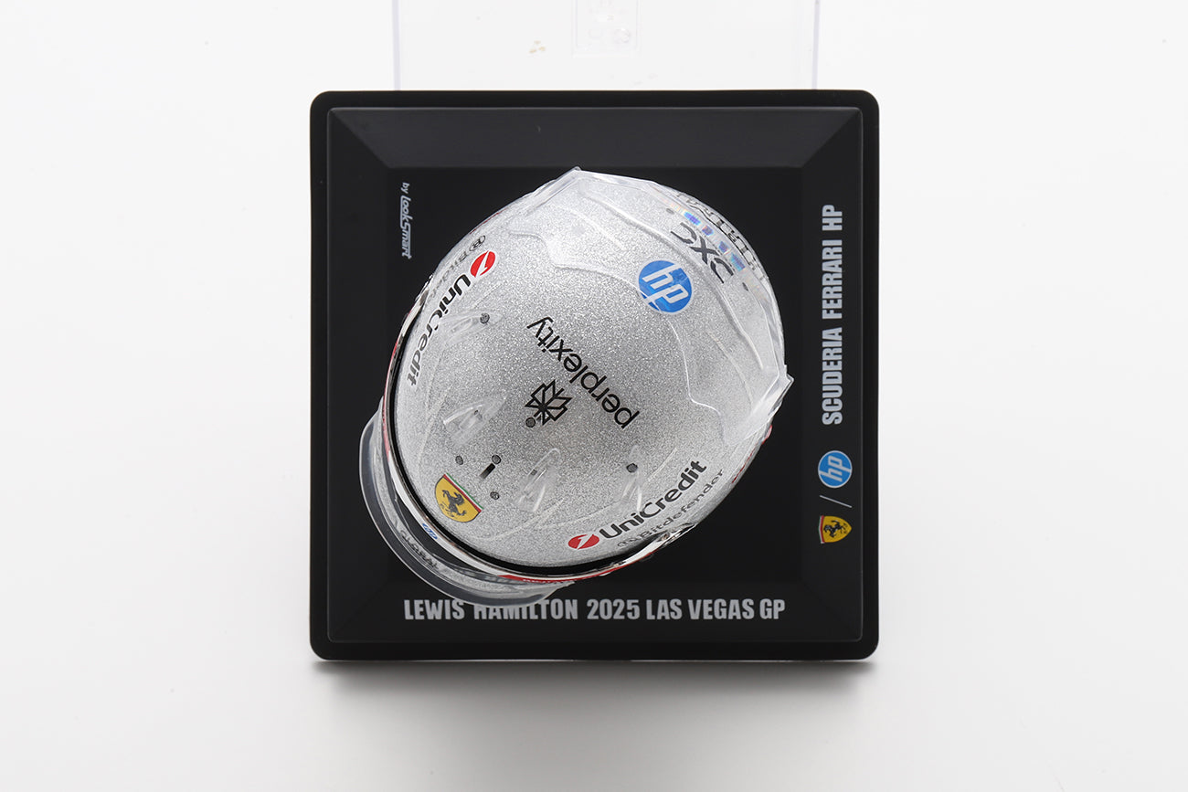 Lewis Hamilton Las Vegas 2025 Mini Helmet 1:5 - Looksmart