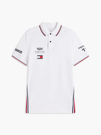 Polo TH x Cadillac Formula 1® Team Pérez 11 Blanca
