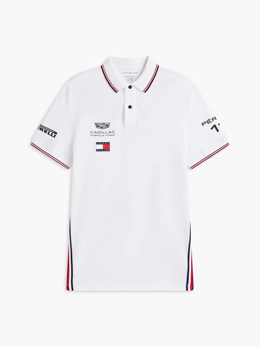 Polo TH x Cadillac Formula 1® Team Pérez 11 Blanca