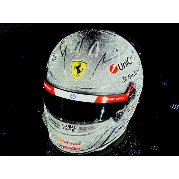 Lewis Hamilton Las Vegas 2025 Mini Helmet 1:5 - Looksmart