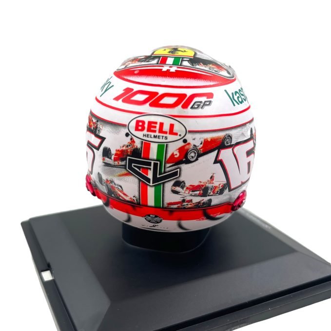 Mini Helmet F1 1:5 Scuderia Ferrari Tuscany 1000 Gp 2020 Charles Leclerc