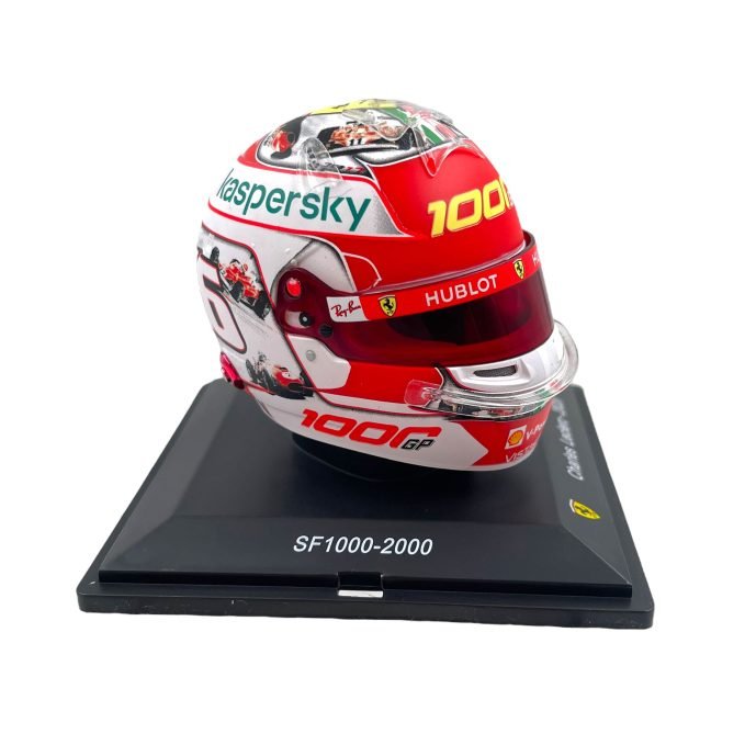 Mini Helmet F1 1:5 Scuderia Ferrari Tuscany 1000 Gp 2020 Charles Leclerc