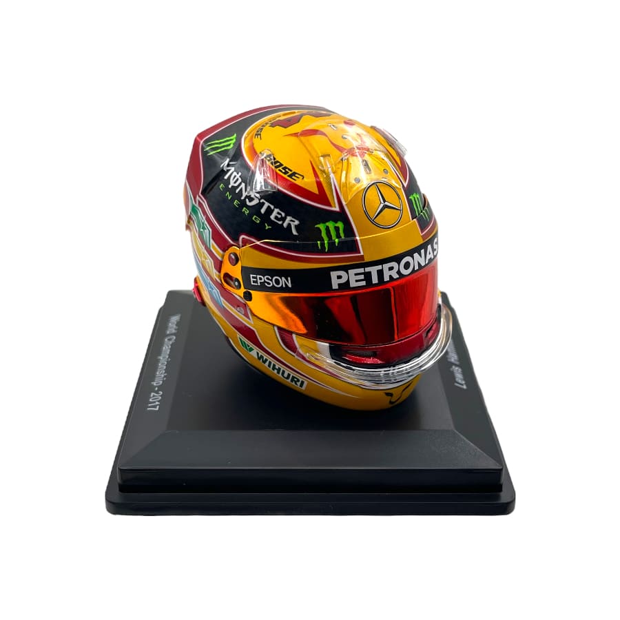Mini Helmet Spark 1/5 Lewis Hamilton Mexican GP World Championship 2017