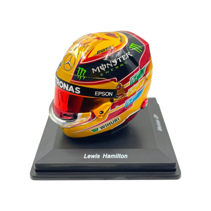 Mini Helmet Spark 1/5 Lewis Hamilton Mexican GP World Championship 2017