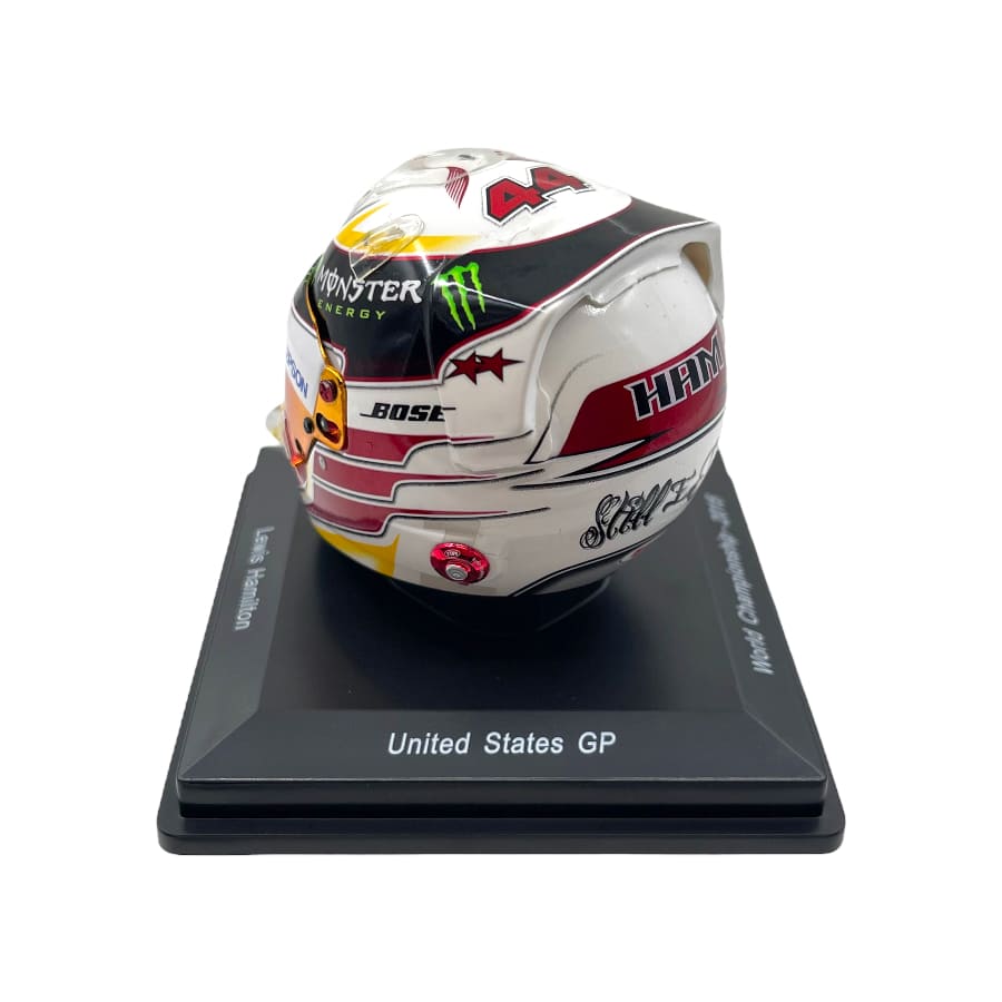 Mini Helmet Spark 1/5 Lewis Hamilton United States GP World Championship 2015