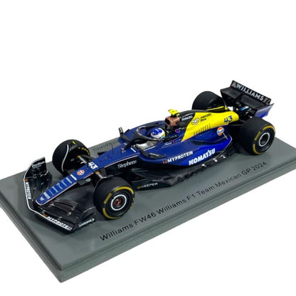 Williams FW46 Franco Colapinto #43 Mexican GP 2024 1:43