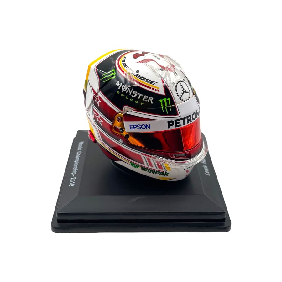 Mini Helmet Spark 1/5 Lewis Hamilton Mexican GP World Championship 2018