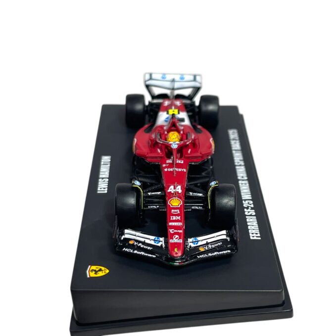 Scuderia Ferrari SF-25 Winner China Sprint Race 2025 – Scale 1:64