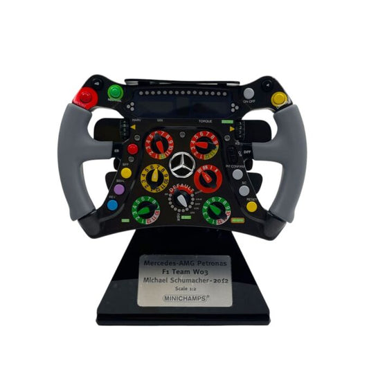 Minichamps 1/2 Steering Wheel Mercedes AMG Petronas Team W03 Michael Schumacher 2012