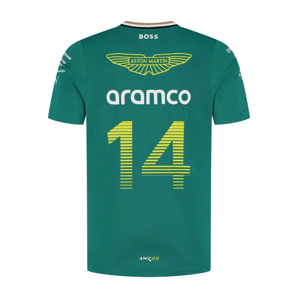 Playera Aston Martin Fernando Alonso Oficial 2025